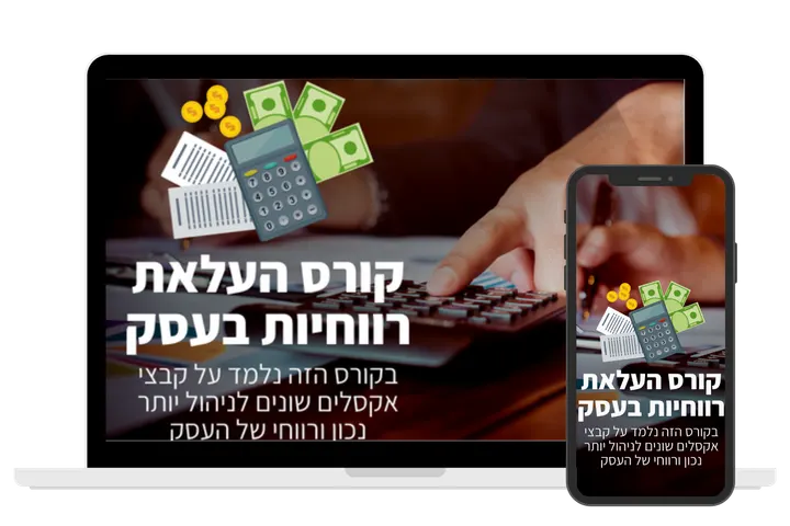 עטיפת הקורס קורס העלאת רווחיות בעסק